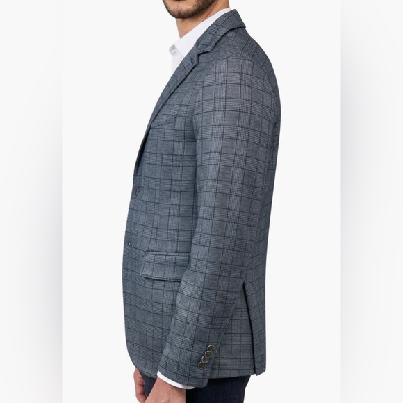 CON.STRUCT Slim Fit Knit Stretch Blazer Size 40 - Medium - Picture 8 of 8